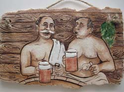 Плакетка "Баня"-9