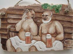 Плакетка "Баня"-10